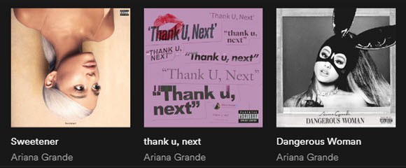 Stream Thank You Next Album Ariana Grande Spotify Free